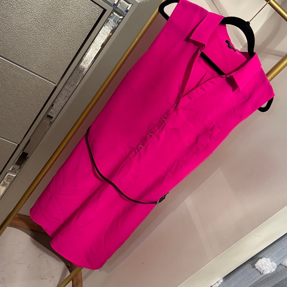 The Limited Pink Sleeveless Dress